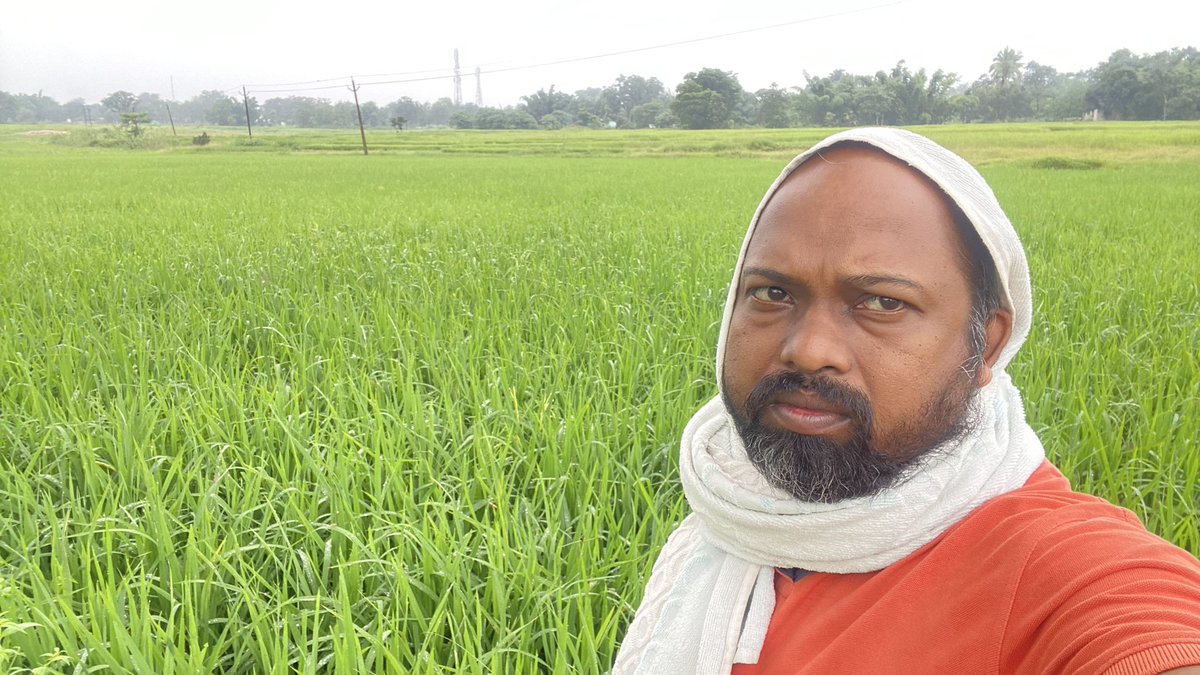 Kamallochanm's tweet photo. Early morning inspection.. #Farmer #JayKishan https://t.co/USCw9ckvTh