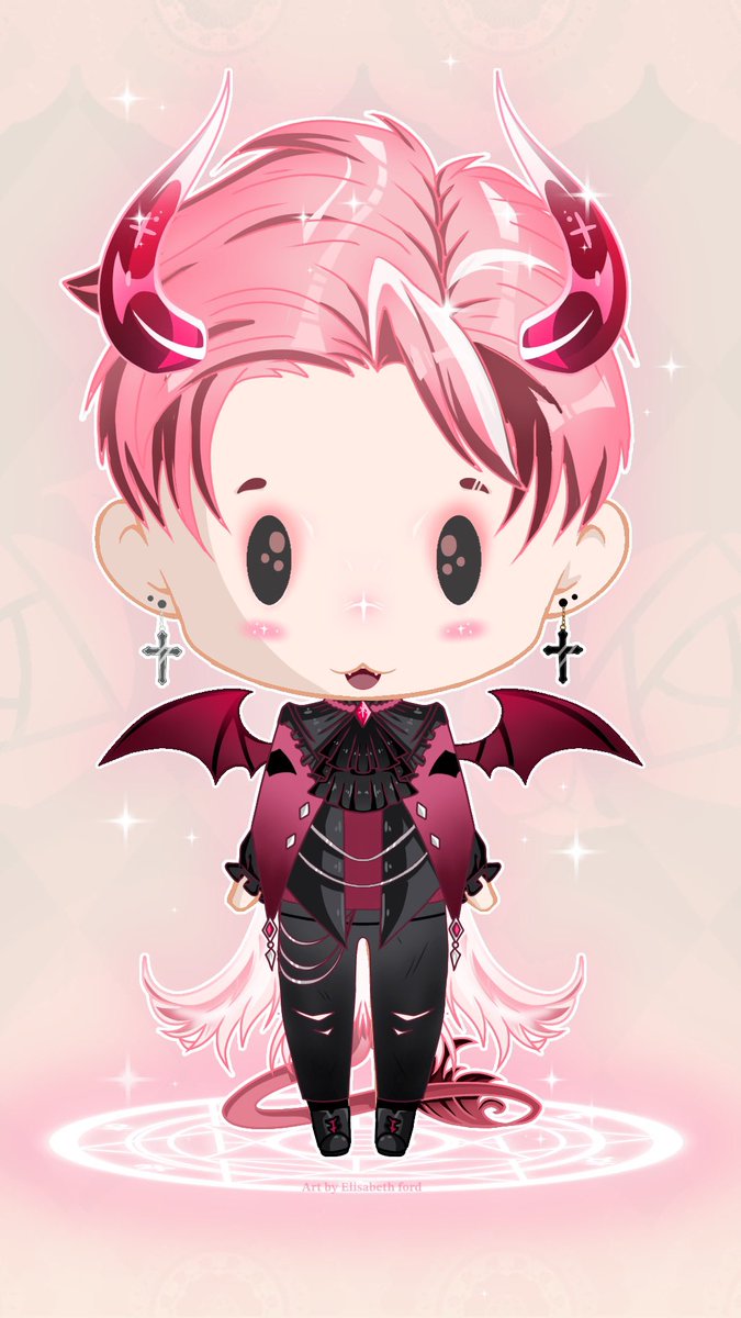 This style I’ve been playing around with is just to damn cute to stop using