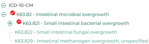 A HUGE win for #SIBO, #IMO and #SIFO patients. Our years of communications with WHO & CDC finally paid off and now we have dedicated ICD10 codes (The International Classification of Diseases) for intestinal microbial overgrowth and its subtypes.