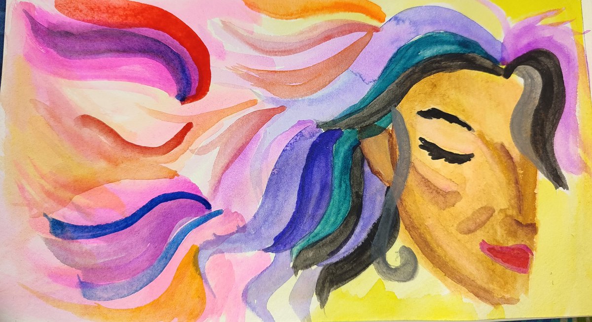 picsbysamponce's tweet photo. Been feeling a bit "dead inside" lately so I found something to bring me back to life. And here are the results. Water color x music x sign pens https://t.co/vmFxfMKvVM