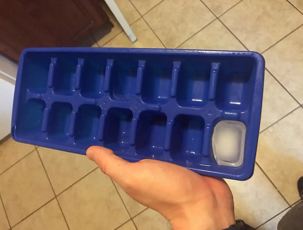 TheOnion's tweet photo. Ice Cube That Man Couldn’t Pry From Tray Lives To See Another Day https://t.co/ipBX6QC0Ho https://t.co/piJsCKDT0y