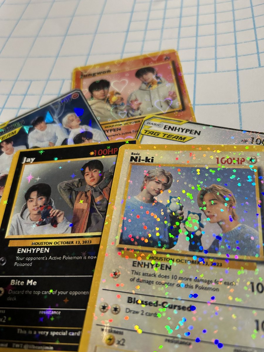 Enhypen freebies for Houston in the making!! 

#EnhypenHouston