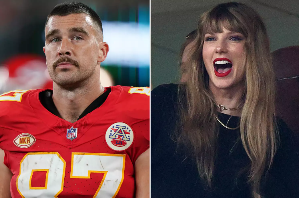 ViralNewsFlow's tweet photo. Sport/People: The Kelce brothers call out the NFL for 'overdoing' the Taylor Swift hype. NFL fires back, celebrating the blend of sports &amp; pop culture. Swift move or misstep? 🏈🎤 #TaylorGate #kelceswift  #TaylorSwift https://t.co/RKmdajzgmC
