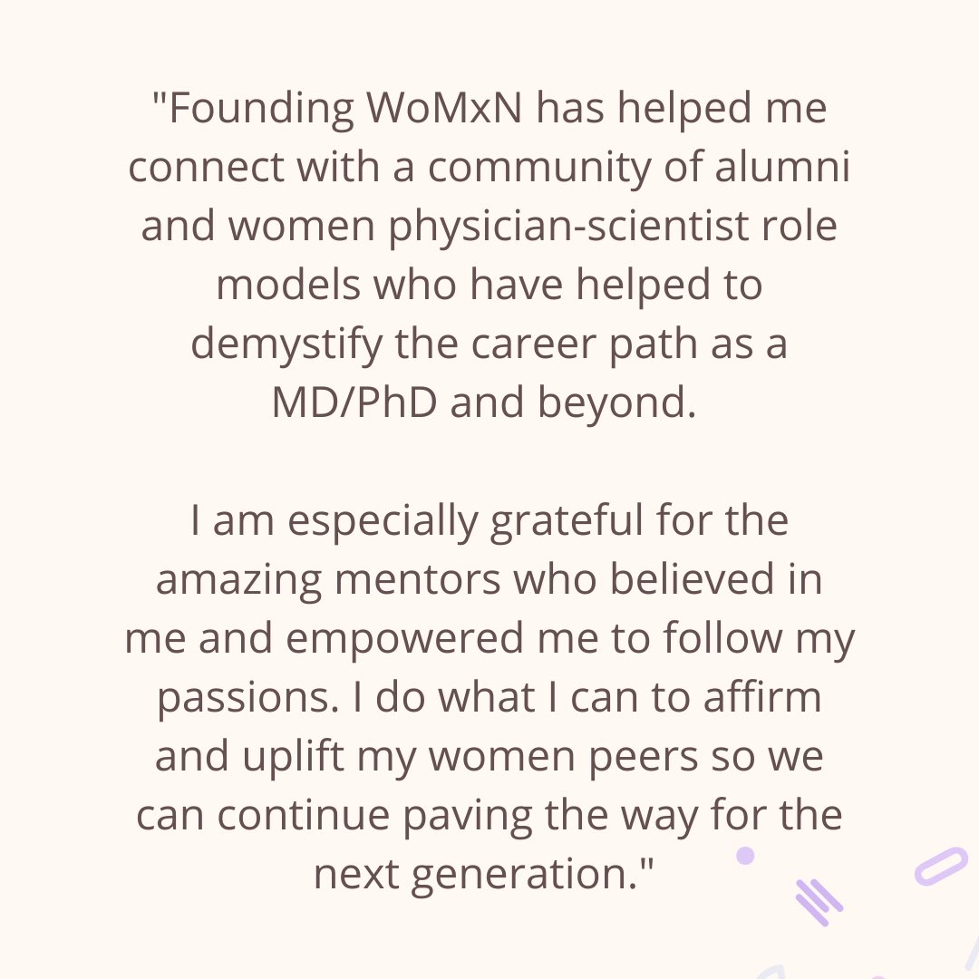 Thanks @NYU_MSTP Women of MSTPxNYU for the feature 💜 what a ride it has been! Honored to see our community grow into the close fam it is now 🫠👯‍♀️ instagram.com/p/CxaOOtSOxiF/…
