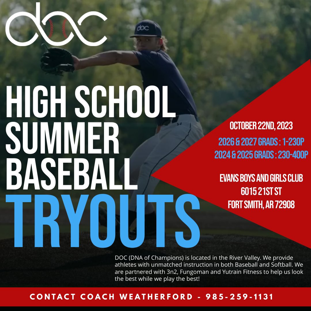 DOC summer baseball programs offer a platform for aspiring high school players to enhance their skills, gain exposure, experience competitive play, and develop valuable life skills - all of which contribute to their overall growth as athletes and individuals.
