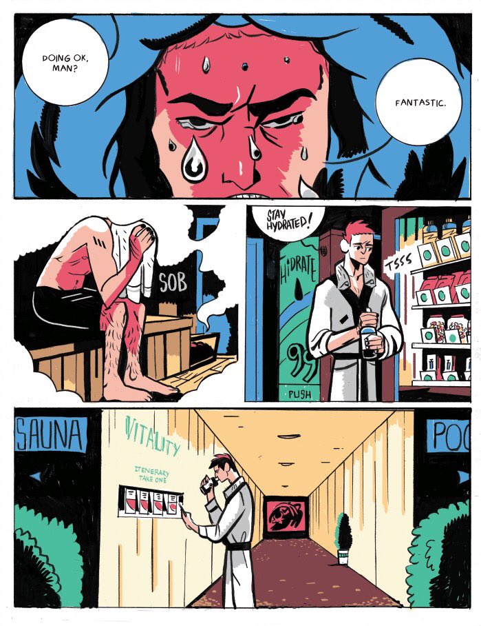 New comic started today! Health pg 1-2