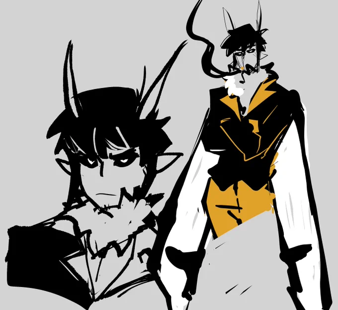 you know for someone with moths in my name, its a shocker i hadn't made little moth doodles until now. #trigun