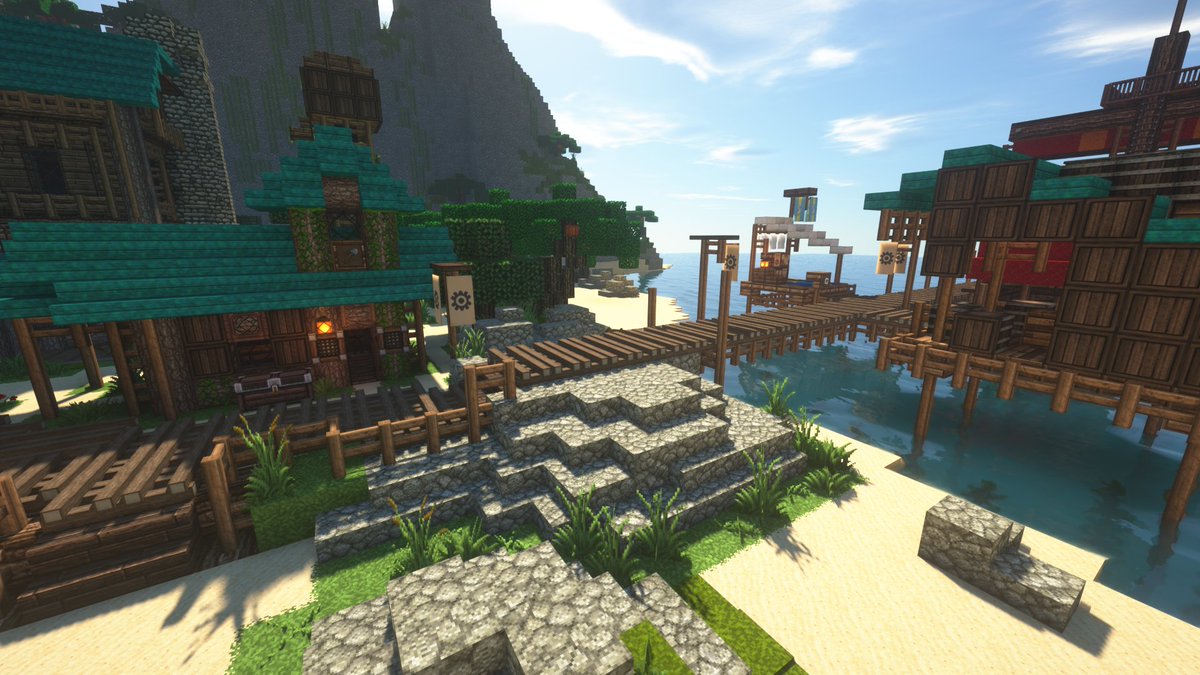 Well, it's FINALLY done! Today, I completed my re-build of Plunder Outpost, in Minecraft. 

When I lost the original build due to hard drive corruption, it really got me down, but I'm so happy I didn't give up. I think this turned out even better!

#SeaOfThieves #BeMorePirate