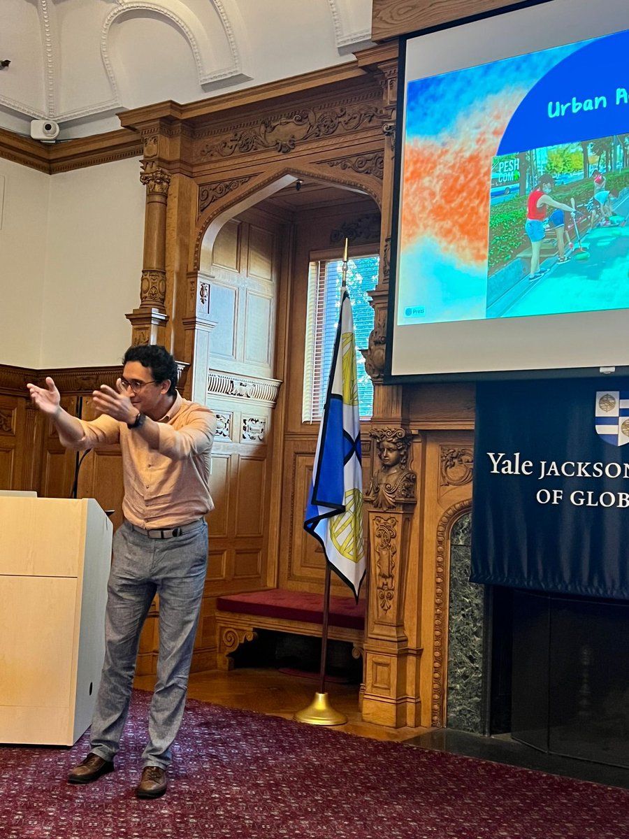 shumbro's tweet photo. My public speaking is quite emotional, especially when I talk about civil society, civic engagement and practice of urban activism. It was a great discussion at @JacksonYale https://t.co/GUHrU5eDMY