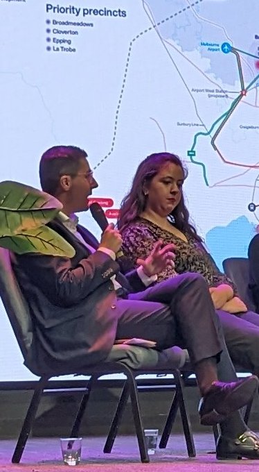 nca_melbourne's tweet photo. NCA Chair and @HumeCityCouncil Cr Joseph Haweil spoke about the need for boldness and initiative in local govt's work on transport in the region. https://t.co/HLBtkvyLXa