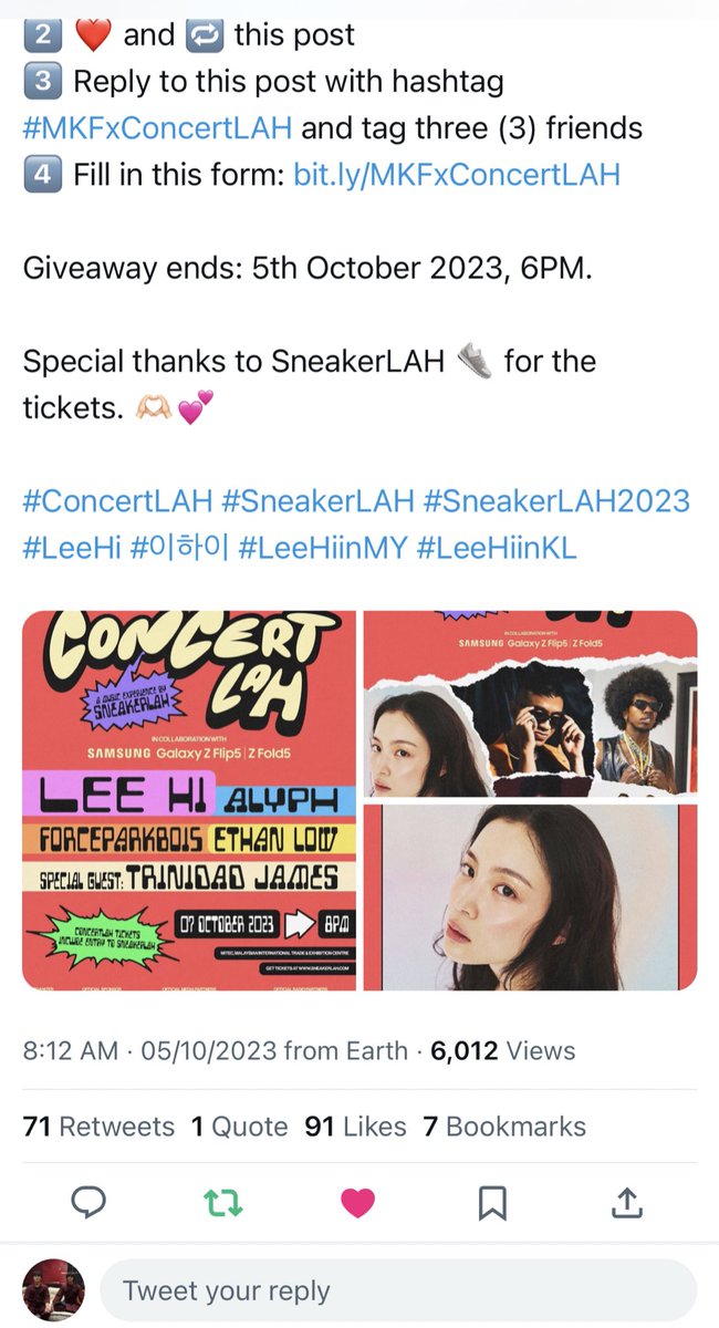 jhbabymaybe's tweet photo. @msiakpopfans Thank you for the giveaway! I hope I get to win this amazing opportunity 🥹🫶🏻🥹 #MKFXConcertLAH 

@my_jannabi @elmontel_ @sleepyfresa https://t.co/pziadwGxvC