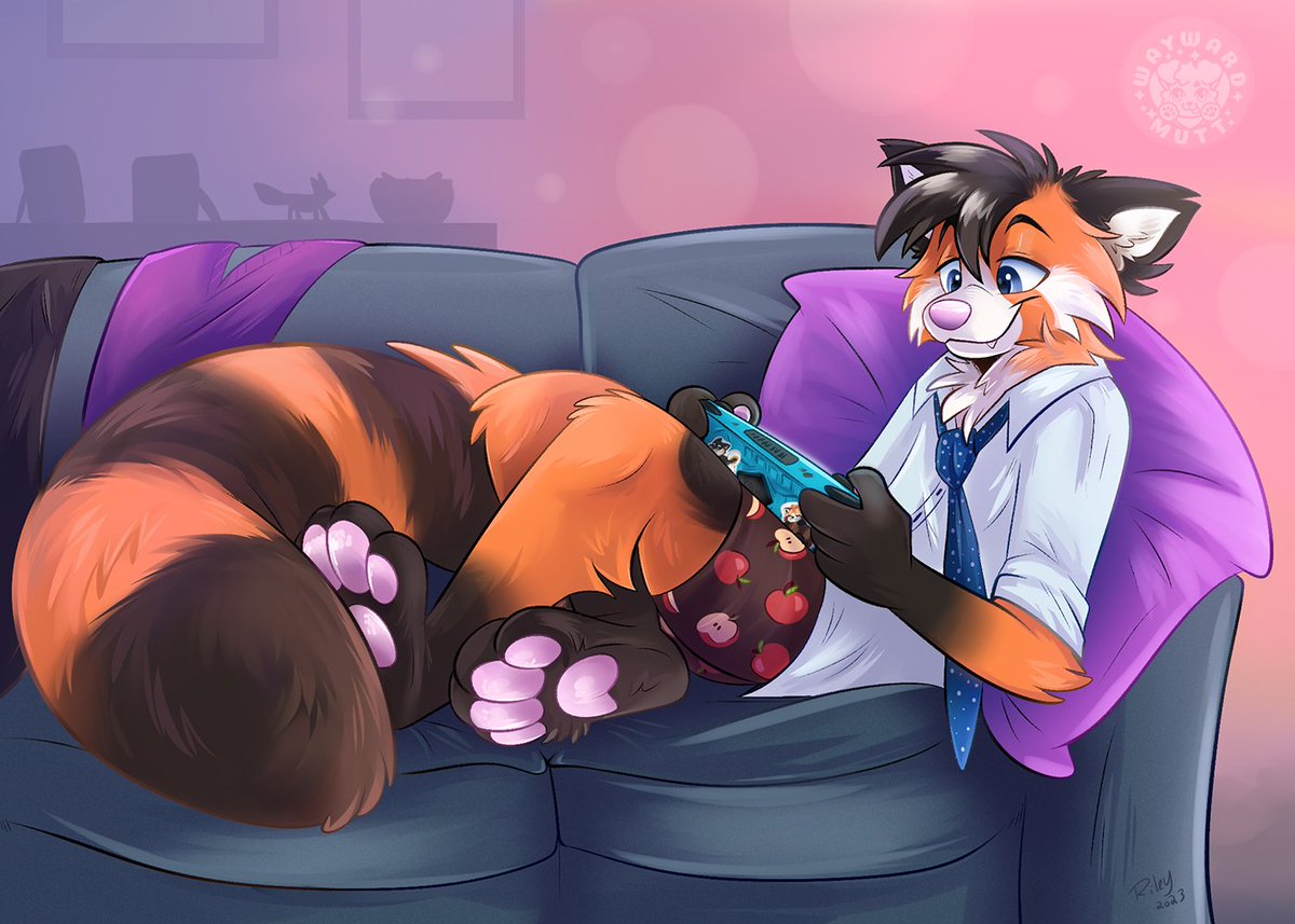 🧡 Kyred * Fluffy Menace * 💜 tweet media