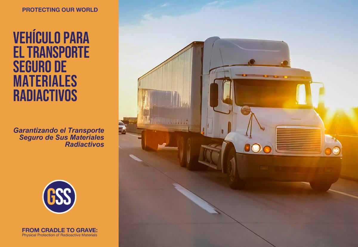 goldensecserv's tweet photo. Nuestros vehículos especialmente diseñados garantizan el transporte seguro de fuentes selladas de categoría 1, 2 y 3. https://t.co/nnmVw2eiSK