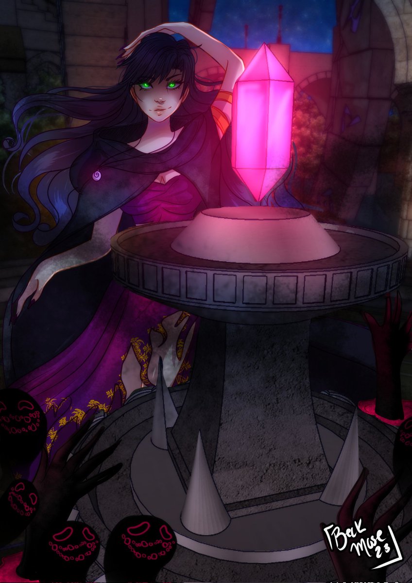 BeckMose's tweet photo. #Cajeween2023
Día 2: Hechizo ✨️
OC: Haydeé Nézter
#CLIPSTUDIOPAINT
#ClockWorksWebtoon
#CanvasdeWebtoon #CelebraCanvas #CanvasJoyasOcultas #Inktober #Acon3D https://t.co/RIVoOzjgro