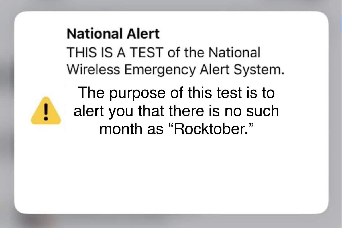 BuzzJackson's tweet image. Anyone get this alert today? #EmergencyAlertTest