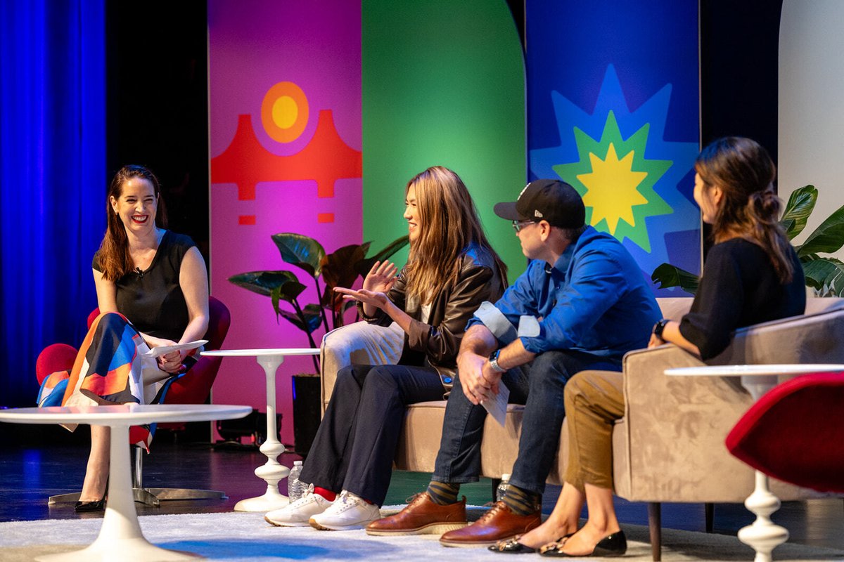 Techstars's tweet photo. 🌟 Live from Techstars Foundercon 2023 in San Francisco! 

Three days of #entrepreneurship, inspiration, & networking with hundreds of #startups, #investors, mentors and partners. Speakers like @MaelleGavet and @henrysward and others are sharing their startup journeys. Get a behind the scenes look👇