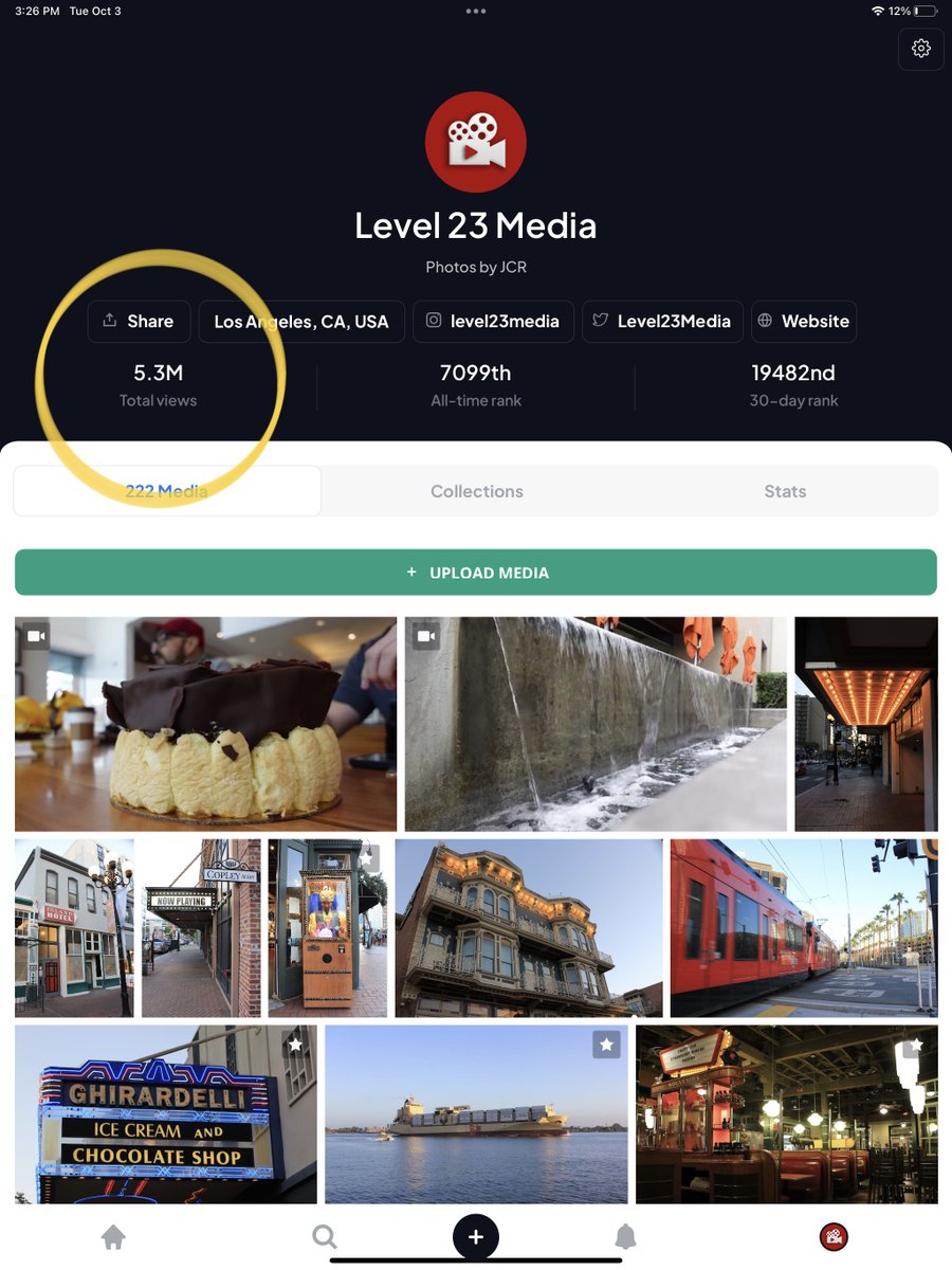 I started uploading some of my pictures for anyone in the creative community to download for FREE. I am very happy to see that over 5.3 million people have seen and some downloaded our work. Thank you!