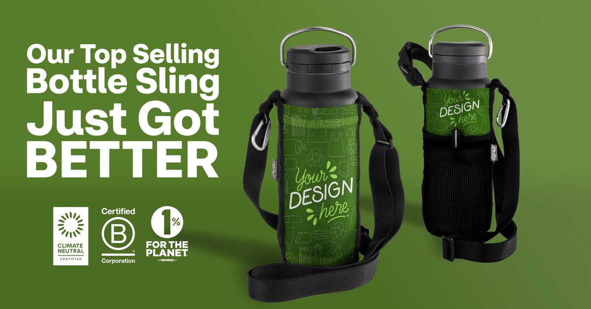 Being a leader in reusable products means evolving in tandem with sustainable technology and checking in with our products regularly to make sure we’re always doing a #littlebitbetter. So behold: the new and improved ChicoBag #bottlesling. Learn more: tinyurl.com/sdsdkat5