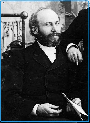 Studio portrait of Canadian Methodist evangelist Hugh Crossley, ca. 1900