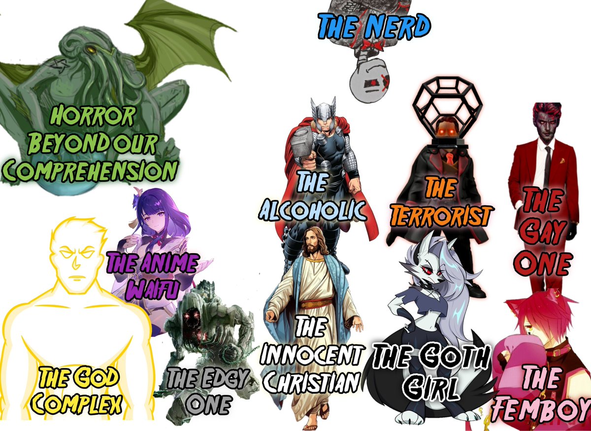 TheOneAbov3AII's tweet image. Every squad got the: