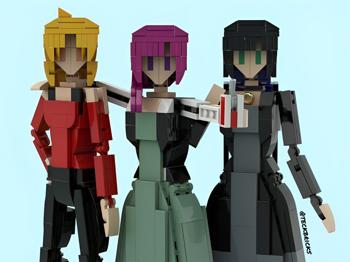 teckbricks's tweet photo. Lego Seika, hiroi and PA-San 😁
.
Last 2 important characters from the series done
.
Make sure to also see the post of this Friday because it also has to do with bocchi
.
.
#bocchi #bocchi_the_rock #BocchiTheRock #lego #legomoc #legoanime #kessokuband #kessokuband #legofigure https://t.co/CvwUhicyOw