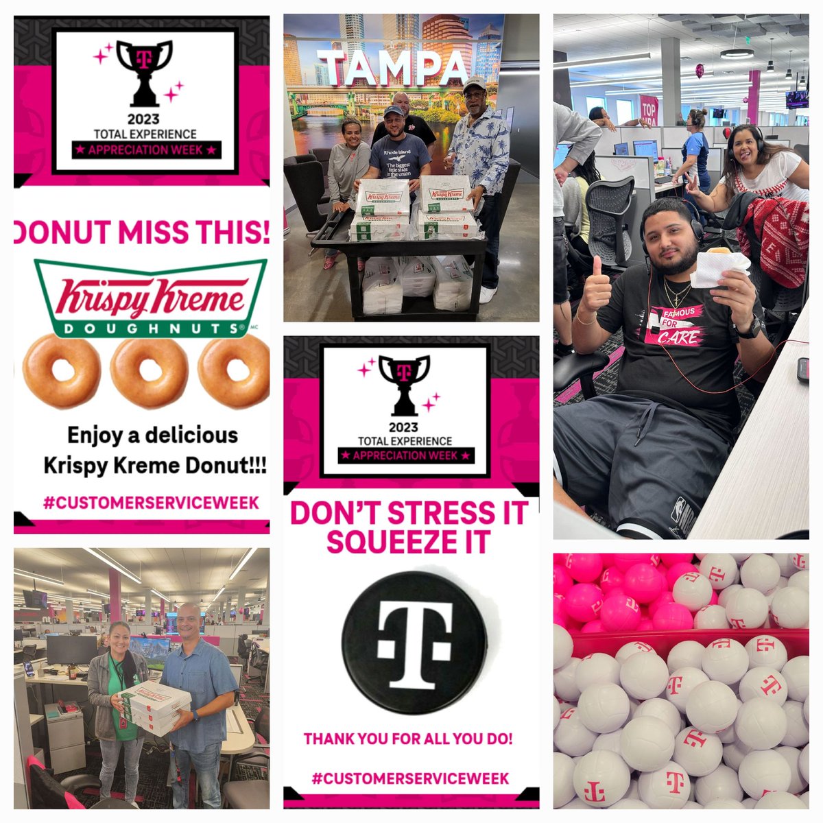 Another amazing day showing appreciation to our amazing team in celebration of Customer Service Appreciation Week! <a href="/JonFreier/">Jon Freier</a> <a href="/csandoval111/">Christie Sandoval</a> <a href="/m_wan4life/">Wanny Manasse</a>