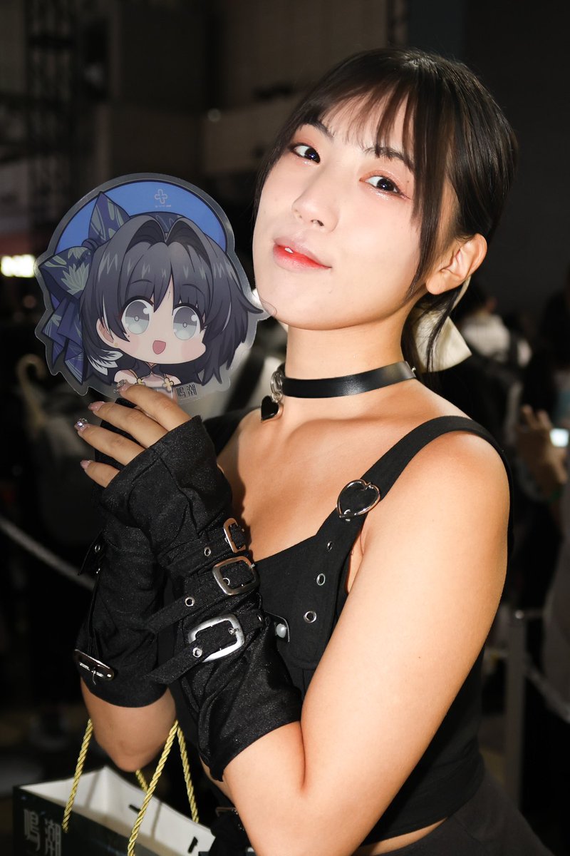 kitaman6340's tweet image. #東京ゲームショウ2023
#TGS2023 

#大宮凛子 さん(@_ringozyanaiyo )
#鳴潮　
撮影ありがとうございました😊