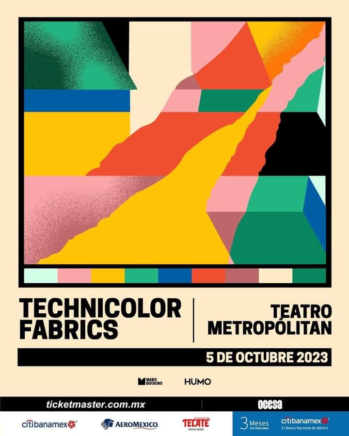 BienBaratos's tweet photo. #Remato 2 boletos para los @technicolorfab en el #TeatroMetropolitan en 300 ambos son boletos físicos #TechnicolorFabrics #BoletosBaratos entrego en el centro o en alguna línea cercana https://t.co/prSrvH4MEw