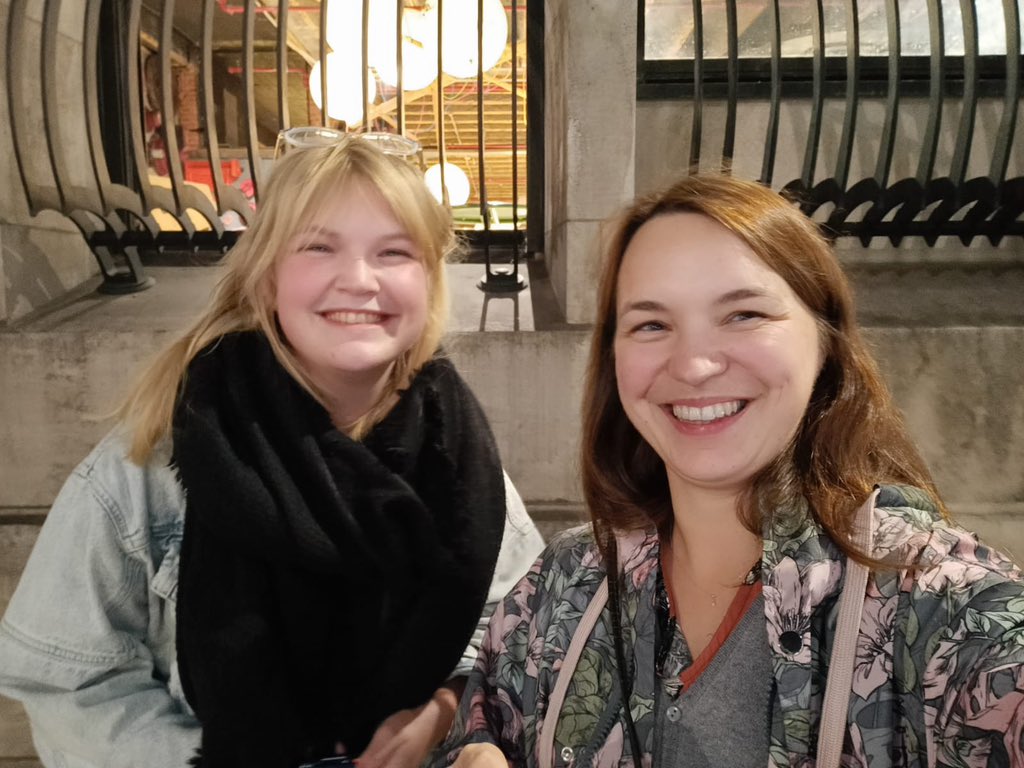 One of the perks of the science life: We met eachother for the first time in Ireland <a href="/MaynoothUni/">Maynooth University</a> as student and guiding scientist. One thesis (where she taught me so much) and some years of PhD later, so happy to meet Ewa again as friends.