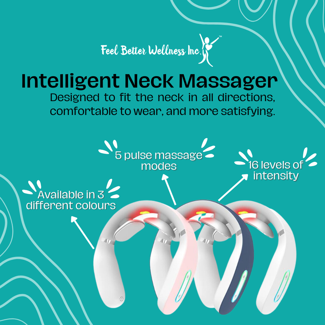 feelbetterwell's tweet image. Experience the ultimate relaxation with our Feel Better Wellness Neck Massager. Enjoy a deep massage to ease your sore muscles and reduce tension in your neck and shoulders. ✨

#neckmassager #massagetools