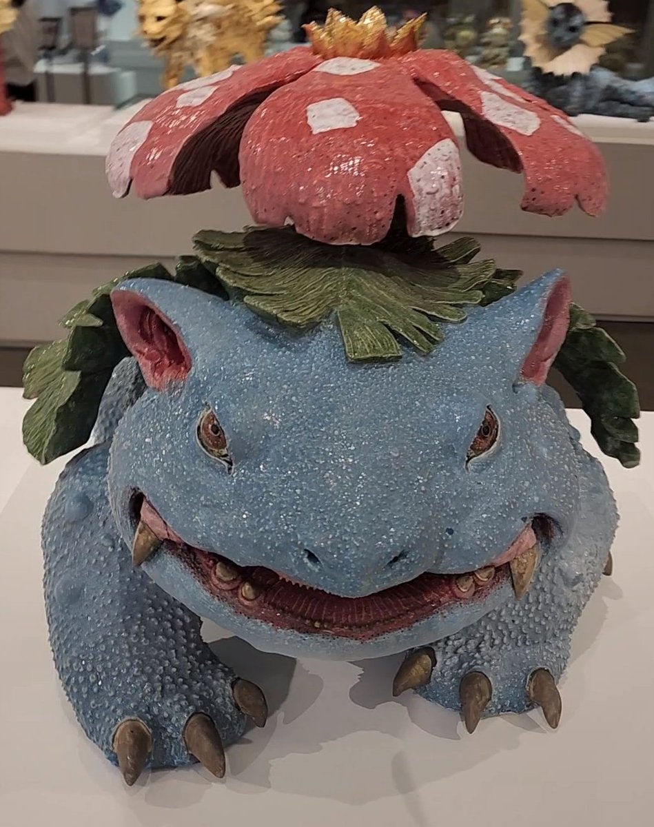 The sheer level of craftsmanship and attention to detail that went into making these Pokemon sculptures 🤯