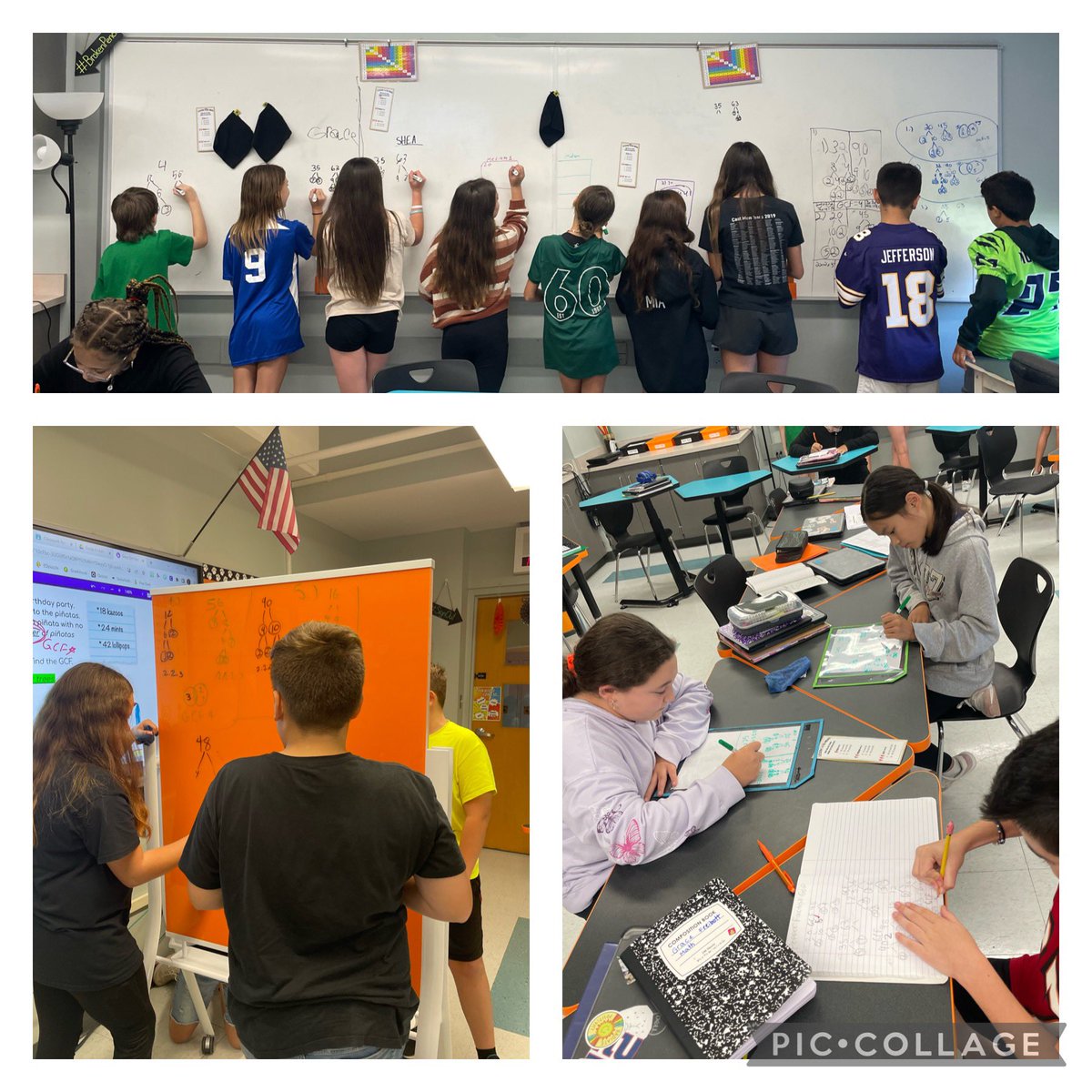 Kathleen Gregory (@mathykathy2014) on Twitter photo This week Ss learned how to use factor trees to write numbers as their prime factorization and then apply that to finding the greatest common factor of 2 or more numbers. <a href="/CommanderC429/">Catherine Commander</a> @MrsSmithTMS #ThornePride #180WaysLionsLead #MTPSPride This week Ss learned how to use factor trees to write numbers as their prime factorization and then apply that to finding the greatest common factor of 2 or more numbers. <a href="/CommanderC429/">Catherine Commander</a> @MrsSmithTMS #ThornePride #180WaysLionsLead #MTPSPride