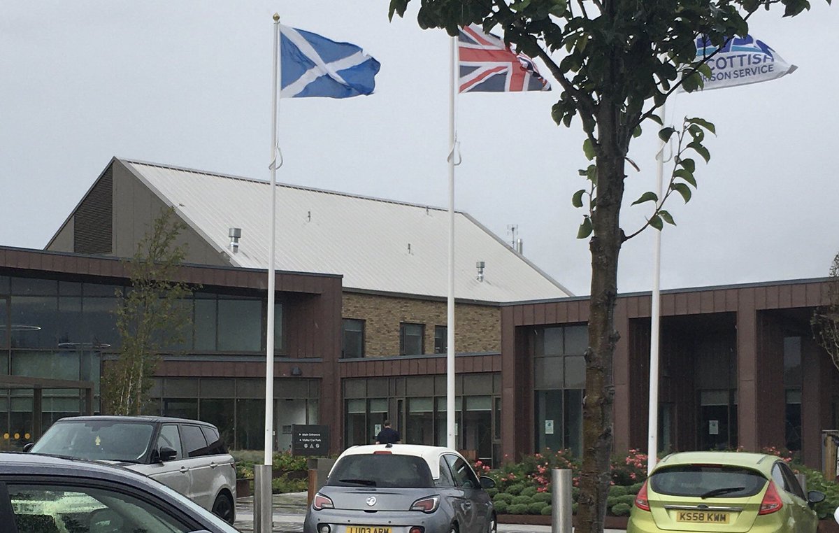 Recovery_Scot's tweet photo. Brilliant to get a wee tour of #HMPStirling by @scottishprisons morning and explore how we might work together. Happily bumped into one of our previous candidates there, hope she gives us a positive review!! #RecoveryCoaching @AConstance23 @ElenaWhitham @SRCLisa https://t.co/JeEI781YXY