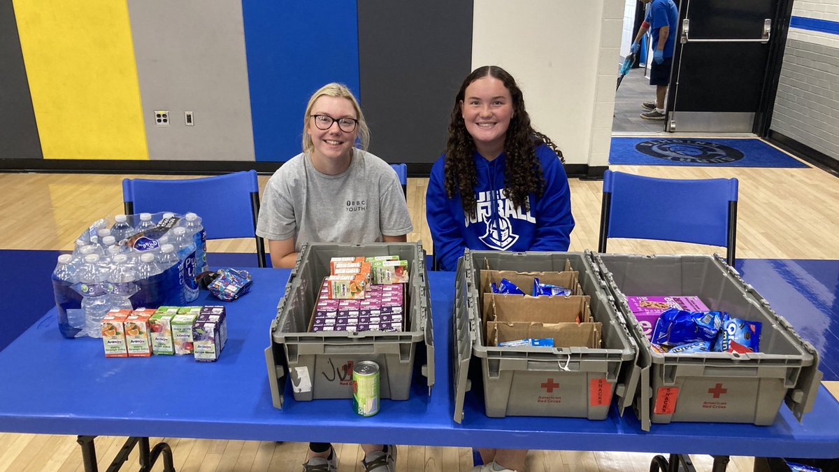 Surry student-athletes volunteered at the <a href="/RedCross/">American Red Cross</a> Blood Drive on Wednesday.