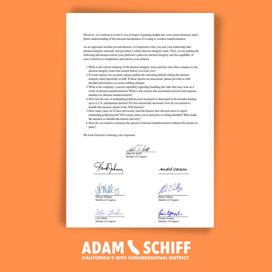 Adam Schiff tweet media