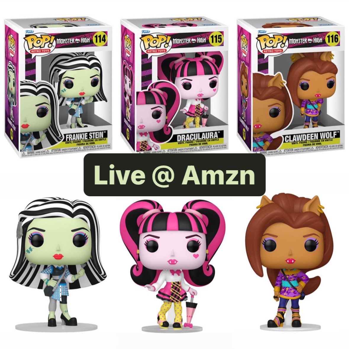 Funko POP News ! on X: Monster High fans. The new Funko POPs! Are