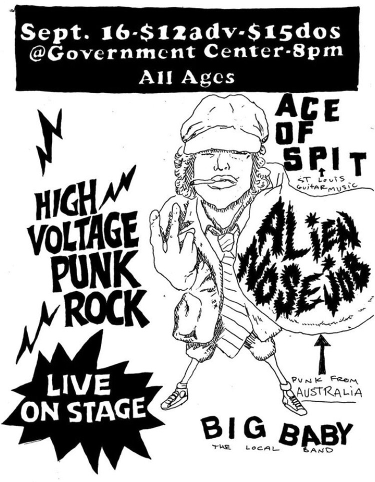 Here's a link to photos that I took at the Government Center on 9/16/23: thecazartchronicles.blogspot.com/2023/10/alien-… The lineup was Alien Nosejob, Ace Of Spit & Big Baby. #Punk