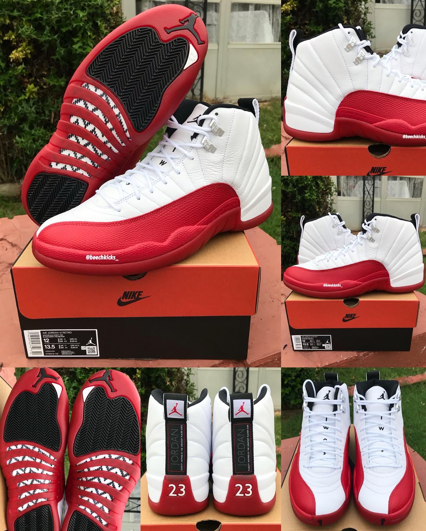 Jordan Air Jordan 12 Retro 'Cherry' Red/White