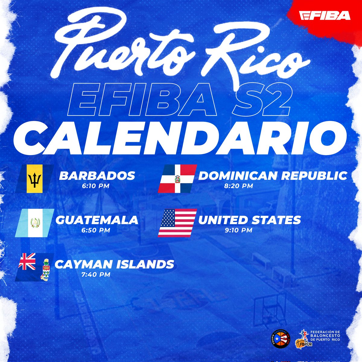 PUR_2K's tweet photo. Comenzamos mañana a las 6:00pm nuestra participacion en el @eFIBA_official Season 2! 🎮🏀 

Para ver los juegos pueden sintonizar nuestras pagina de Facebook o el twitch official de eFiba 

#rePResent https://t.co/sBiG65bPC6