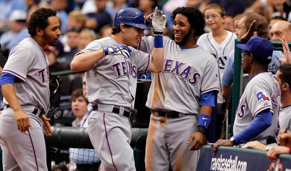 ESPNInsights's tweet photo. The @Rangers are the first team to open a postseason with consecutive road wins by 4+ runs since...

the 2010 Rangers, also against the Rays.

#GoAndTakeIt https://t.co/DTioEUhkN7