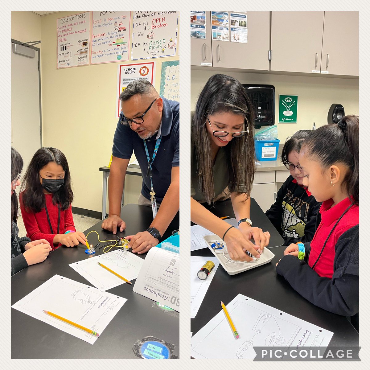 Ms. Enriquez’s students creating closed circuits! Our Firefighters are engaged! <a href="/GallegosElem/">Gallegos Elem.</a> <a href="/edlyn_mares/">Edlyn Enriquez, M.Ed.</a> <a href="/ERuizHISD/">Eugenia Ruiz</a> @HISDCentral <a href="/MsGonzalez_HTX/">Ana Gonzalez</a>