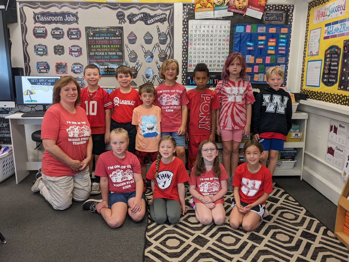 wigginsecond's tweet photo. @WigginStreet students showed off their school pride today! Proud to be a Wiggin Street Kid!! https://t.co/ECx0tjGzok