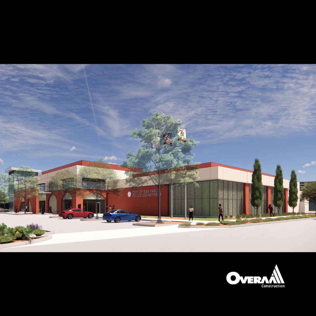 OveraaConstruct's tweet image. The Overaa / @DLRGroup design-build project team was pleased to join the City of San Pablo and San Pablo Police to celebrate the groundbreaking of their new 42,000 SF Police Headquarters and Training Facility. 

#overaa #overaaconstruction #designbuild