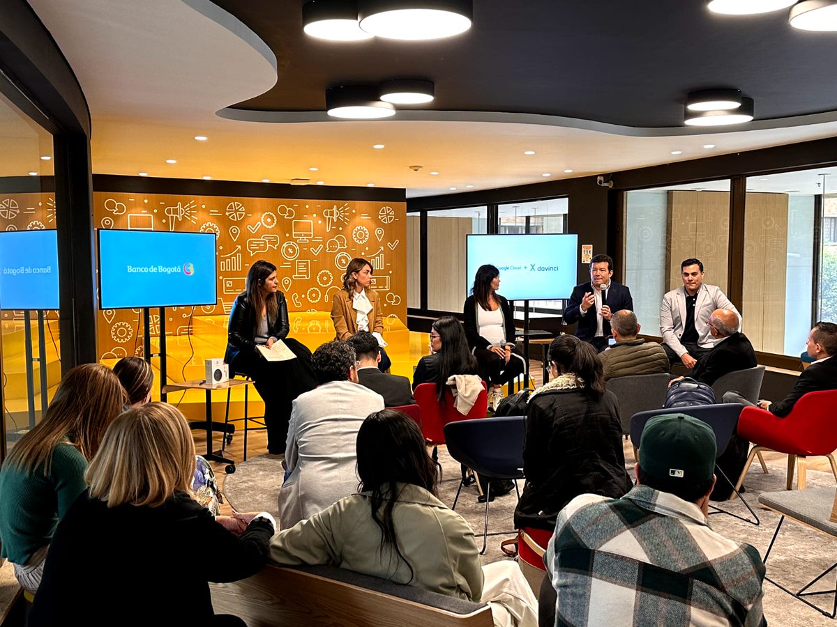 Hoy en Banco de Bogotá junto a <a href="/GoogleCloud_LA/">Google Cloud Latinoamérica</a> y Davinci Technologies presentamos #Go2Cloud, una alianza para contribuir a la modernización de las empresas a través de la transformación digital. <a href="/GoogleColombia/">Google Colombia</a>