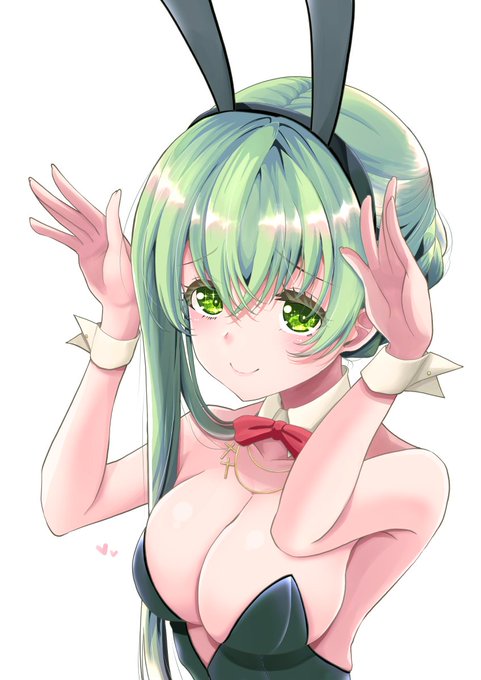 白聖女と黒バニー 