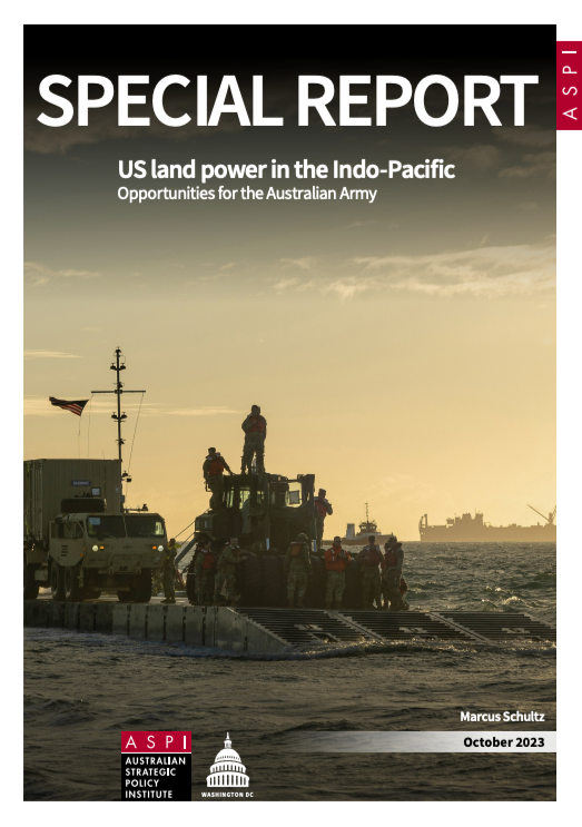 🚨 NEW REPORT 🚨 In 'US land power in the Indo-Pacific: opportunities for the Australian Army' @marcuscbschultz highlights opportunities for the Australian Army to enhance interoperability with US land forces in a deepening US-Australia alliance. 📕: bit.ly/3Q0LZ5k