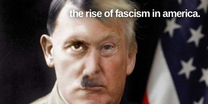 We are experiencing the RISE OF FASCISM IN AMERICA just like 1930s Germany. Yes, it's true. We have to fight like hell to get rid of MAGA Republican terrorists. Please join me in helping to save democracy.