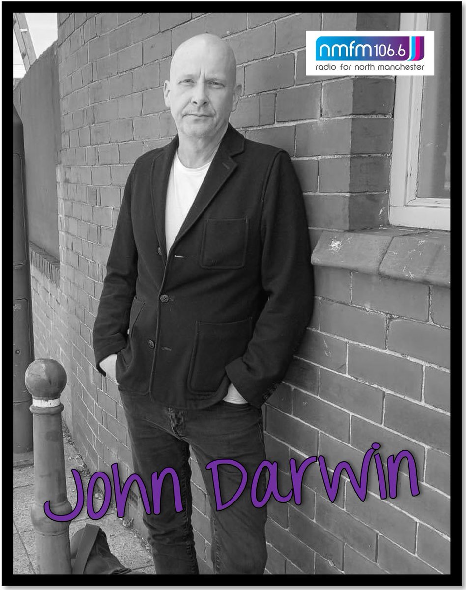 🎙️ #OnAir now on Hannah's Bookshelf on <a href="/normanfm1066/">North Manchester FM</a>... I'm talking to the brill John Darwin (<a href="/DarwinPoet/">John Darwin</a>) 🎙️