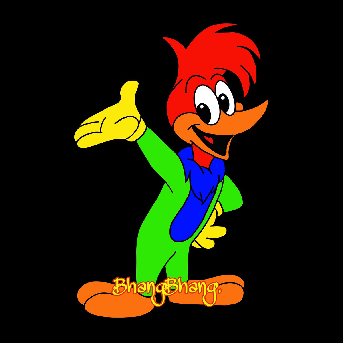 BhangBhang767's tweet photo. The Woody Woodpecker. 💚
#digital #digitalart #digitalillustration #digitalartist #nft #nfts #nftart #NFTartist https://t.co/ewpRzFyPPh