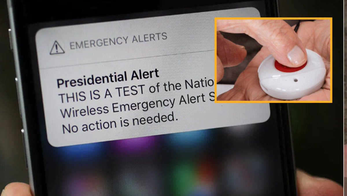 330 Million Phones Go Off After Biden Hits Wrong Button Reaching For Life Alert buff.ly/45quFeM